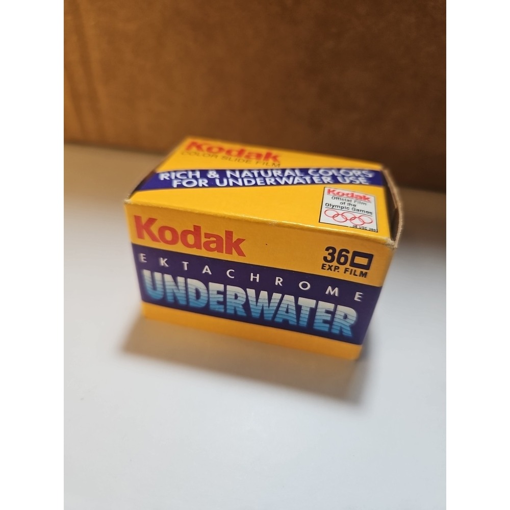 KODAK EKTACHROME UNDERWATER UW 135-36mm FILM EXP 02/1995 Color Slides‎ EI50 New